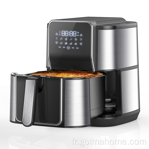 Nouveau SS Cover Air Fryer Four Multi-Function Super-Chauffé